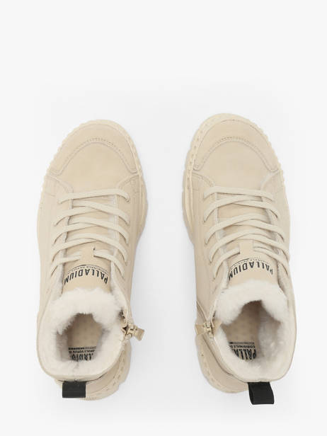 Enkellaarsjes Uit Leder Palladium Beige women 74353210 ander zicht 4